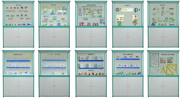 LG-N06型 多媒体智能控制《机械工程制图》陈列柜